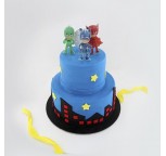 Pyjamasque à étages