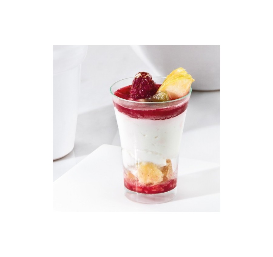 Verrine cheese cake framboise