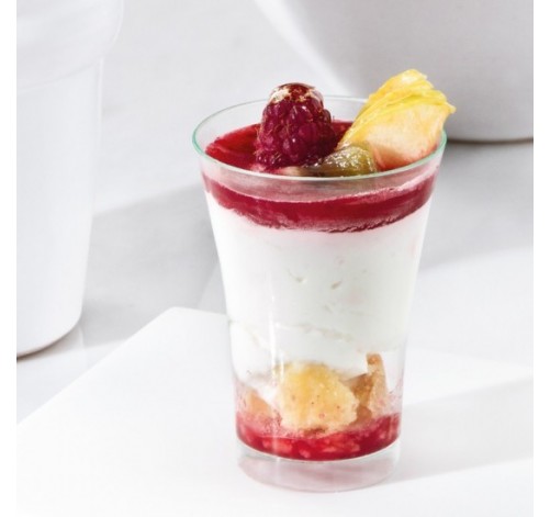 Verrine cheese cake framboise