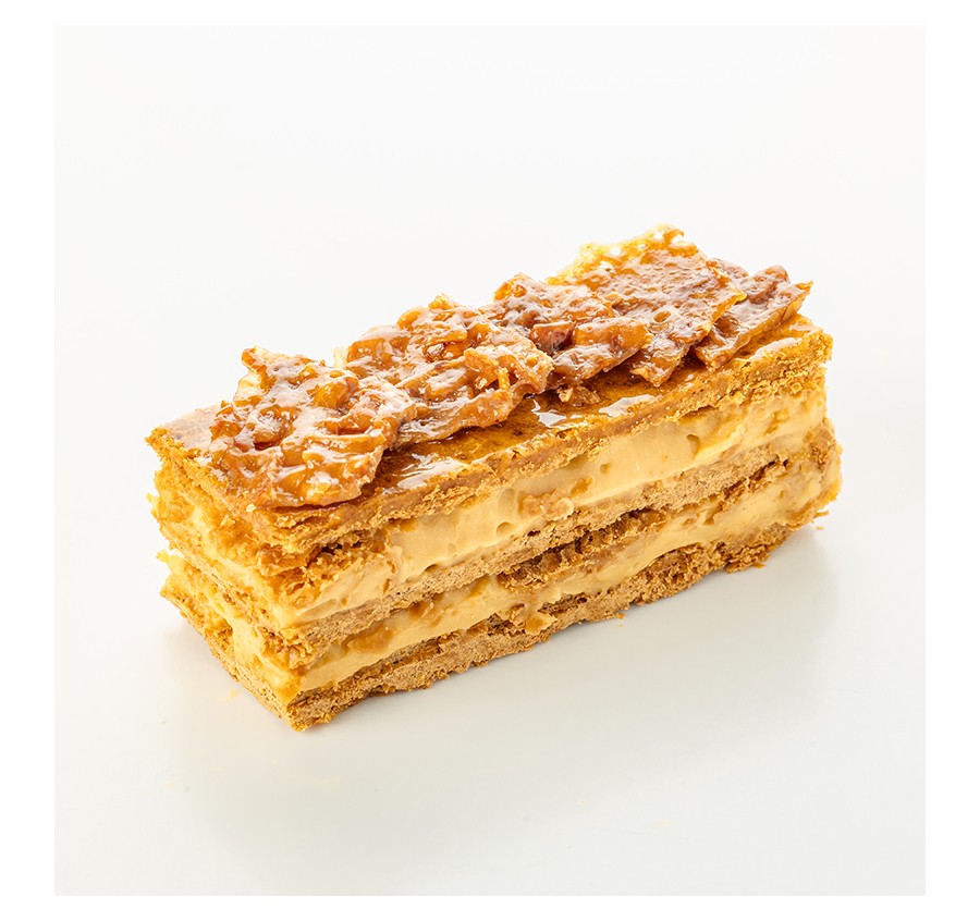 Millefeuille caramel beurre salé