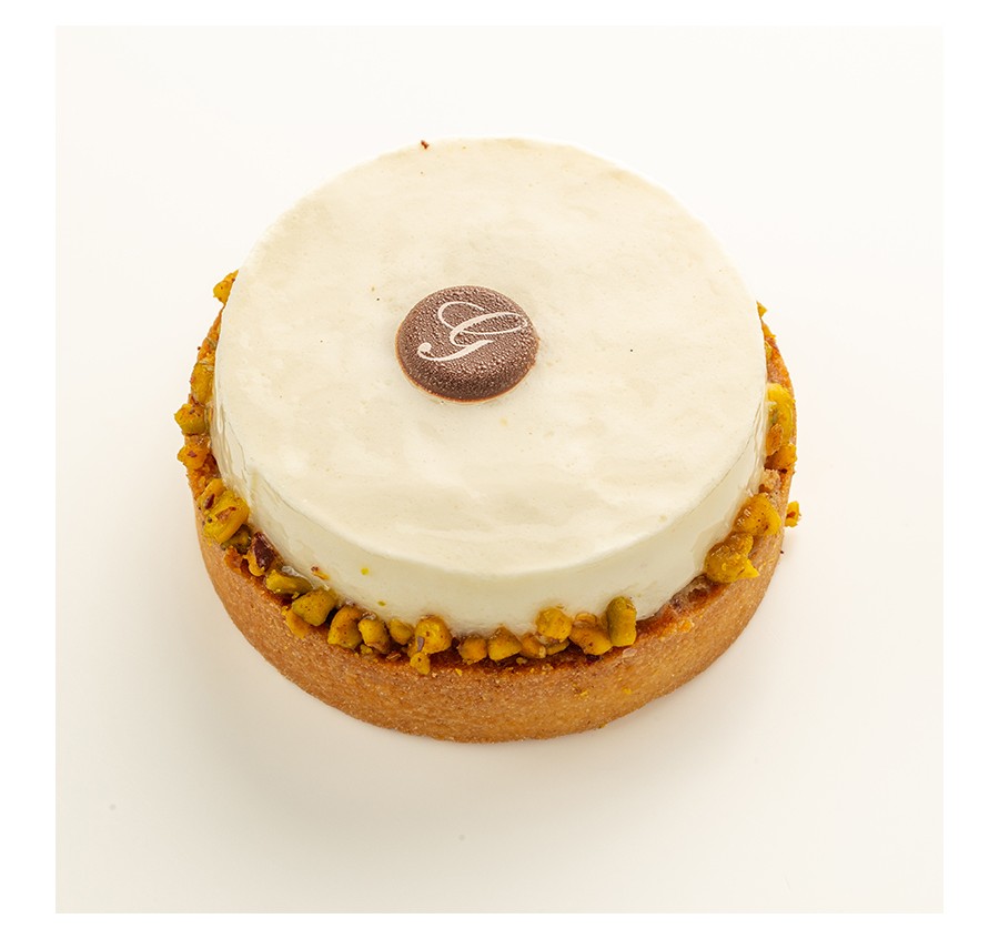 Tarte pistache vanille