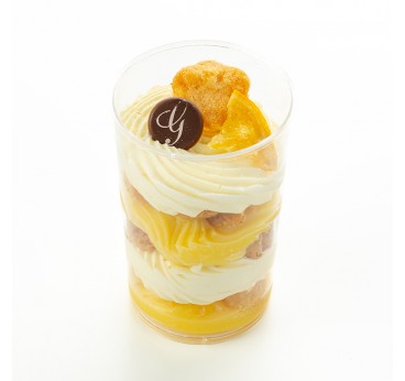 Verrine cheesecake citron