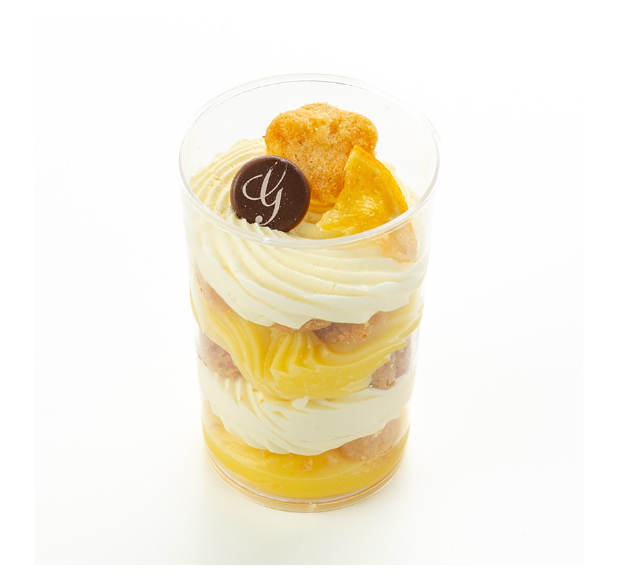 Verrine cheesecake citron