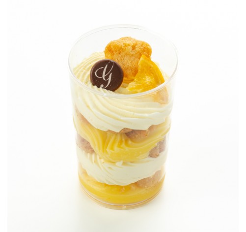 Verrine cheesecake citron