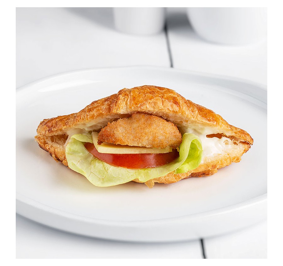Mini croissant poulet pané