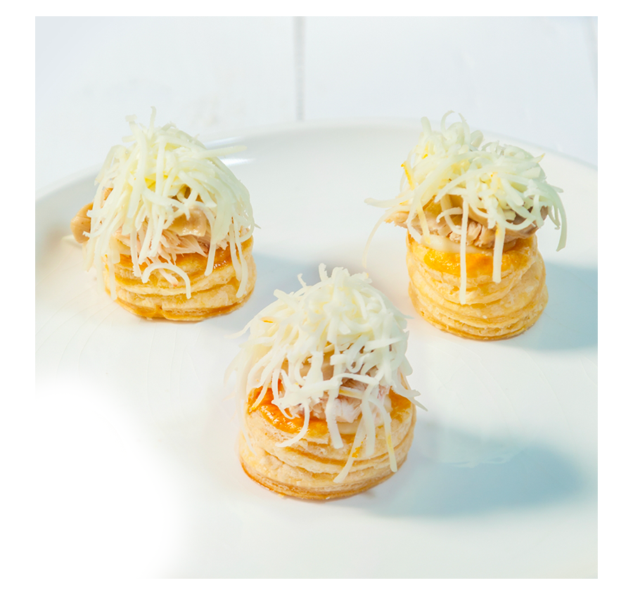 Vol au vent poulet champignon