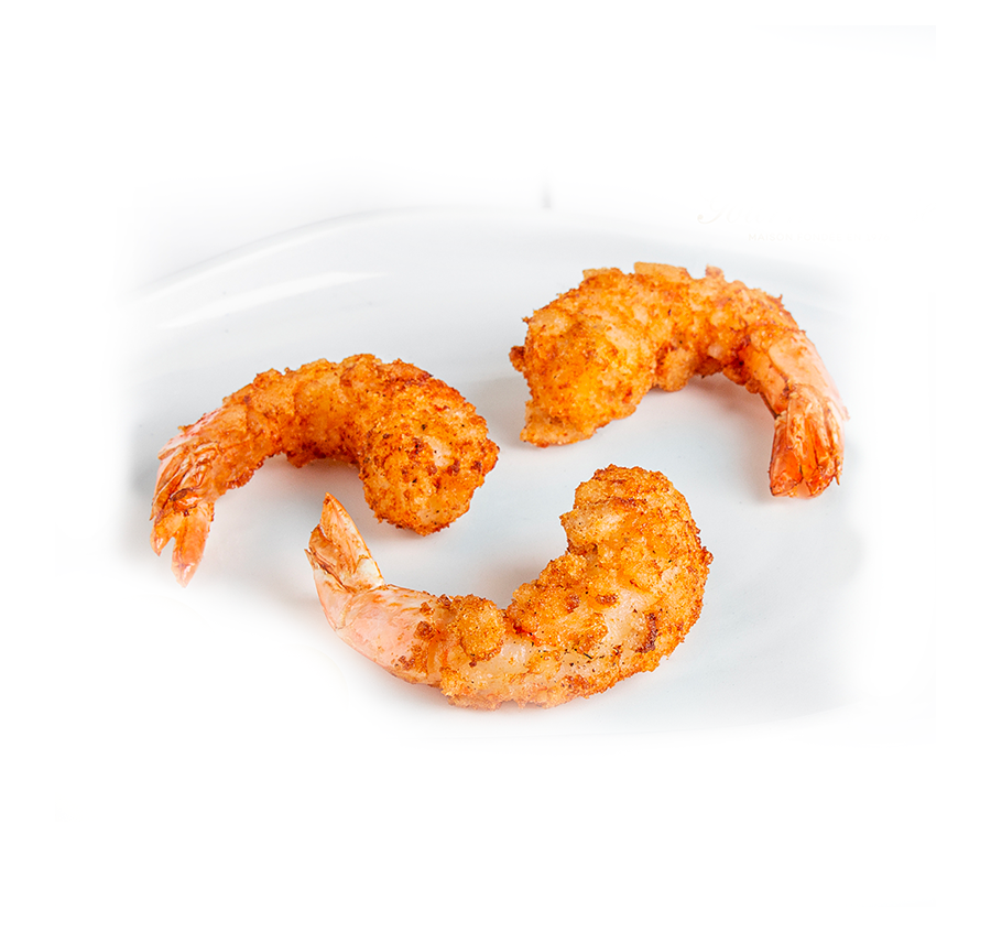 Brochette crevette croustillante