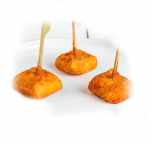 Brochette gourmande panée