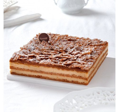 Millefeuille au caramel beurre salé
