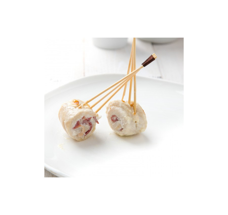 Brochette poulet bacon de bœuf