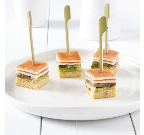 Jardinière au saumon