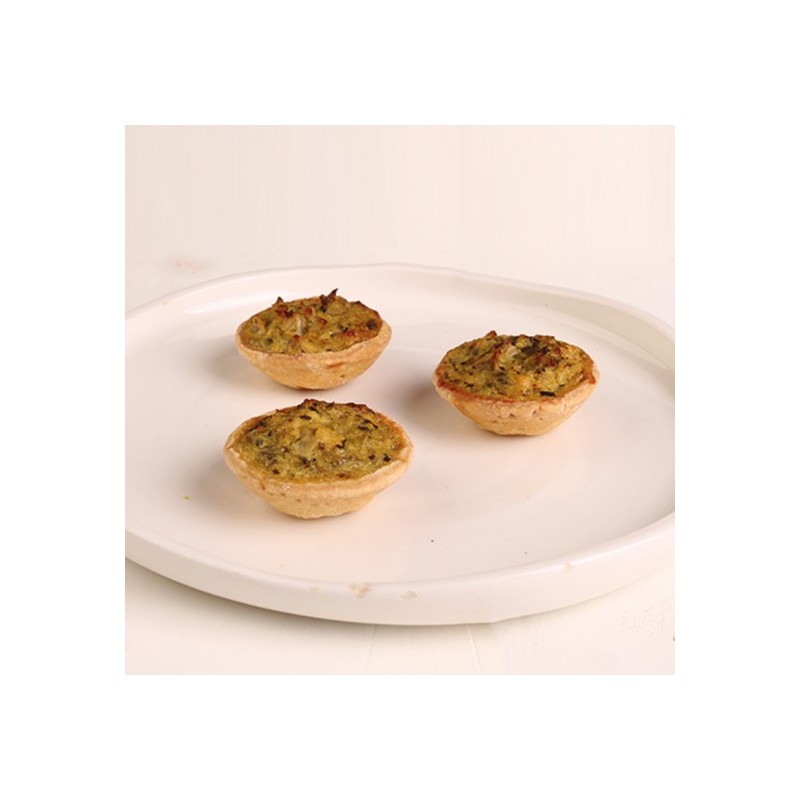 Tartelette poulet champignons