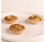 Tartelette crevette champignons