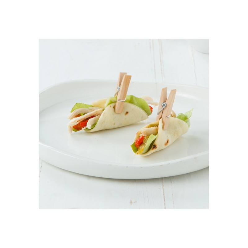 Pincette poulet poivrons